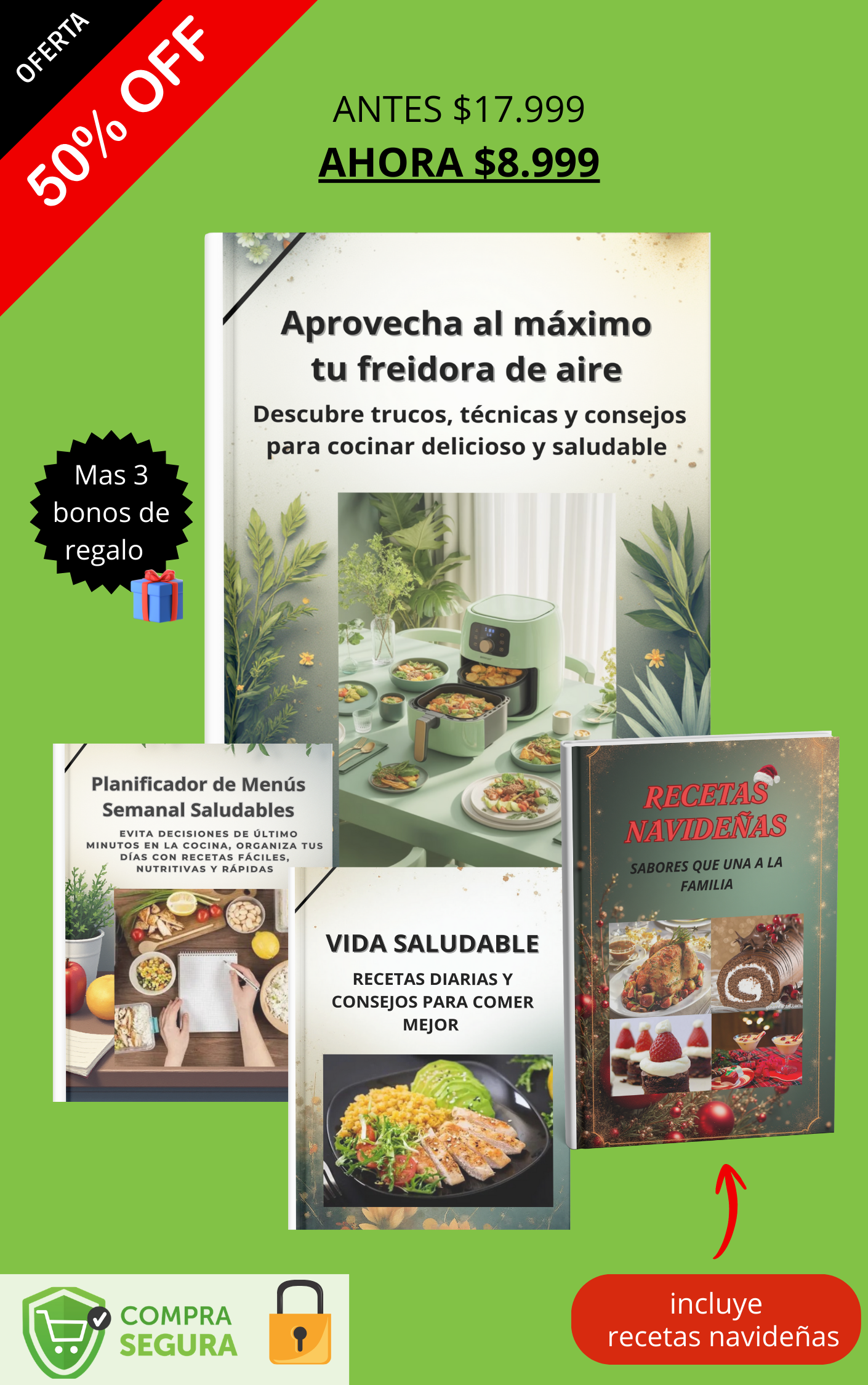 Aprovecha al maximo tu freidora de aire